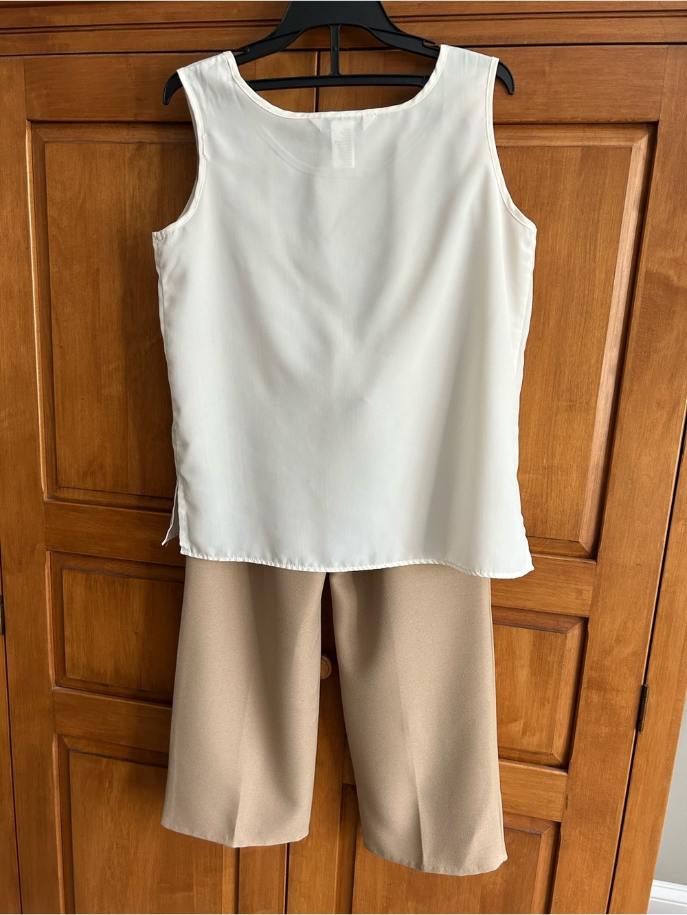 3 piece set Alfred Duuner Pants, tank top, button shirt - Picture 4 of 12